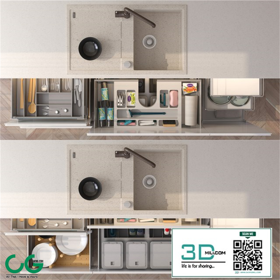 Drawers and their filling 2